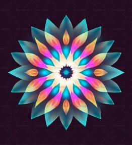 Abstraktes Kaleidoskop